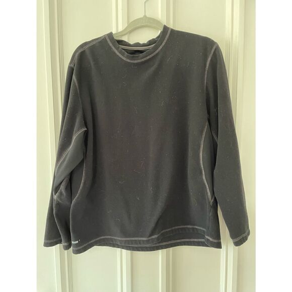 Energ black fleece mens top L - Picture 3 of 4